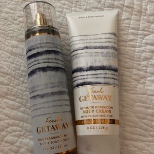 “Fresh getaway” Bath & Body Works Lotion&Spray